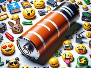 Battery 🔋🔌 Emoticon, Special Character Collection, Copy