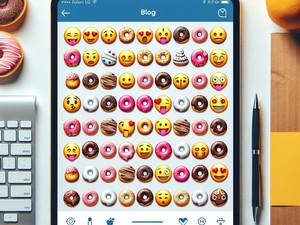 Donut 🍩🍩🍩🍩 Collection de caractères spéciaux d'émoticônes Emoji Symboles, Copier