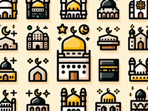 Mesquita 🕌🕋 Coleção de Caracteres Especiais de Emoticons Símbolos, Copiar