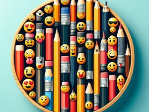 Pencil ✏️🖋 Emoticon, Special Character Collection, Copy