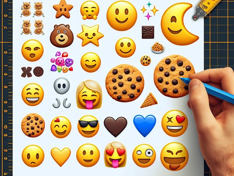 Cookie 🍪🍪🍪🍪 Raccolta di caratteri speciali di emoticon simboli, Copia