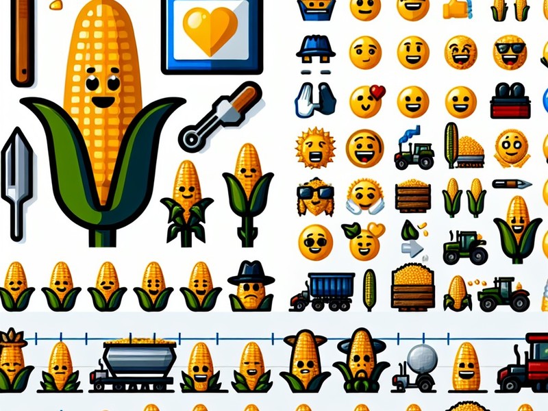 Кукуруза 🌽🌽🌽 Коллекция специальных символов эмодзи, копировать