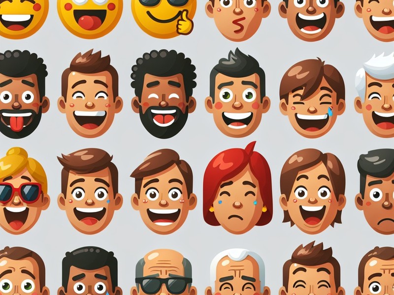 Espressioni del viso 😊😜😎 Raccolta di caratteri speciali di emoticon simboli, Copia