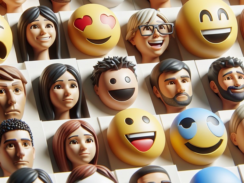 Face 😊😃😆😆 Collection de caractères spéciaux d'émoticônes Emoji, Copier