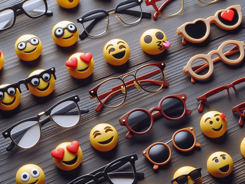 Óculos 👓🕶 Coleção de Caracteres Especiais de Emoticons Símbolos, Copiar