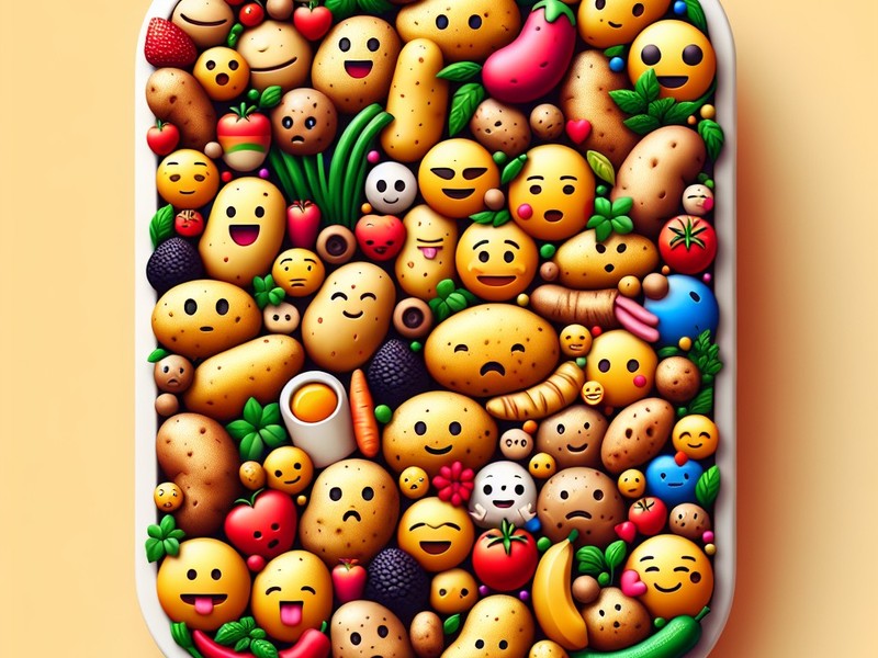 Patates 🥔🥔🥔 Özel semboller Emoji Özel Karakter Koleksiyonu, Kopyalama