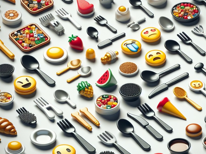 Restaurant 🍴🍽 Collection de caractères spéciaux d'émoticônes Emoji Symboles, Copier