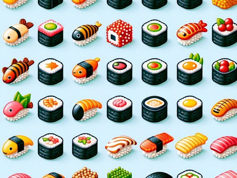 Sushi 🍣🍣🍣🍣 Coleção de Caracteres Especiais de Emoticons Símbolos, Copiar