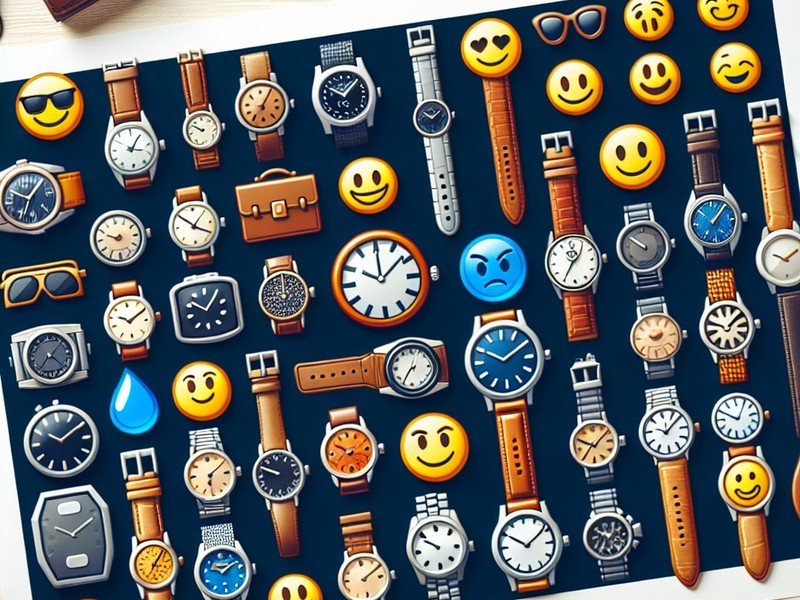 Watch ⌚️🕰 Emoticon, Special Character Collection, Copy